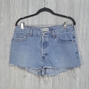 GAP Boot Cut, Cut Off Denim Jean Shorts, Women's 12